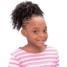 Freetress Kids Ponytail CORK SCREW COLOR SHOWN ON MODEL: P1B/30MATERIAL: SyntheticTYPE: PonytailLENGTH: MediumHEAT SAFE: YesDESCRIPTION: Combs equipped for better hold African Braids Hairstyles Pictures, Childrens Hairstyles, Cork Screw, Models Style, Braids Hairstyles Pictures, Natural Hairstyles For Kids, Hair Styles 2014, 2015 Hairstyles