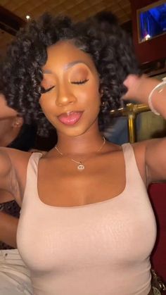 Styled Permed Hair, Rod Set On Long Natural Hair, Jeri Curl Hairstyles Short, Short Curly Perm Hair Black Women, Side Part Perm Rod Set, Perm Rods On Blown Out Hair, Perm Rod Set On Straight Hair, Perm Rod Set Hairstyles, Flexi Rod Curls Black Women