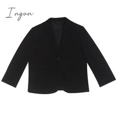 Ingvn - New Fashion Solid Color Lapel Blazer Women Elegant Vintage Casual Loose Temperament Coat Elegant Black Cotton Blazer, Summer Formal Black Blazer, Black Solid Color Blazer For Spring, Spring Black Blazer, Spring Black Solid Color Blazer, Blazer Women, Lapel Blazer, Vintage Casual, Light Blue Denim