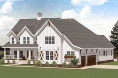 this is an artist's rendering of the country house plan that would be built in 2012