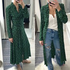 Never Worn, Long Button Down Dress. Can Also Be Worn As A Jacket/Duster. Has A Belt You Can Tie At The Waist. So Pretty But I Have No Where To Wear It. Smoke-Free Clean Home. No Smell. For Size Reference, I’m 5’5 & 115 Lbs Runs True To Size Zara Long Sleeve Casual Outerwear, Fitted Long Sleeve Outerwear For Day Out, Spring Single Breasted Button-up Cardigan, Spring Single-breasted Button-up Cardigan, Spring Linen Single-breasted Button-up Cardigan, Fitted Casual Outerwear For Date Night, Casual Winter Outerwear For Date Night, Spring Collared Cardigan With Buttons, Zara Green Spring Cardigan