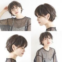 オフィス ハンサムショート デート ショートボブヘアスタイルや髪型の写真・画像はこちら。HAIR(ヘアー)は気になる髪型の最新カタログや、豊富なヘアスタイルの写真画像をチェックしたり、ヘアサロンやスタイリスを探したりもできちゃう。ヘアスタイルのほかにもファッション、メイク、恋愛、ネイルまでおしゃれに関する情報満載の最新トレンドメディアです。 Cute Short Haircuts, Short Straight Hair, Blonde Pixie