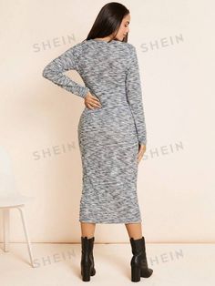 Style:Casual \nNeckline:Collar \nWaist Line:Natural \nHem Shaped:Pencil \nDetails:Pocket \nDetails:Split \nSleeve Type:Regular Sleeve \nType:Fitted \nColor:Pink \nPattern Type:Colorblock \nPattern Type:Plants \nPattern Type:All Over Print \nPattern Type:Textured Pattern \nSleeve Length:Long Sleeve \nLength:Midi \nFit Type:Regular Fit \nFabric:Medium Stretch \nMaterial:Knitted Fabric \nComposition:97% Polyester \nComposition:3% Elastane \nCare Instructions:Machine wash or professional dry clean \nBody:Unlined \nSheer:Semi-Sheer \n Dress For Pregnant, Dress For Pregnant Women, Maternity Casual, Button Decor, Casual Maternity, Pregnant Women, Maternity Dresses, Textures Patterns, Sleeve Dress