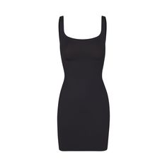 SIZE: MEDIUMSKIMS BODY TANK SLIP DRESS | ONYX - SKIMS BODY TANK SLIP DRESS | ONYX 2023 List, Obx Dr, College Wardrobe, Dr Wardrobe, Shapewear Dress, Manifestation Board, Mini Tank Dress, White Short Dress, Black Short Dress