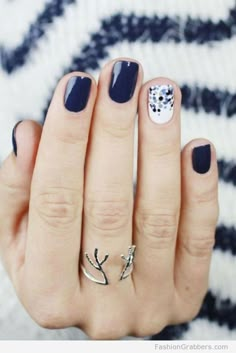 Lunar Nails, Office Nails, Cute Nail Art Designs, Easy Nails, Winter Nail Art, Winter Nail Designs, Rocker Chic, Cute Nail Art