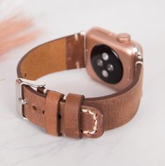 Custom iWatch Band, Linen Thread Watch Band, Handmade Watch Strap, Galaxy FitBit Fossil, Pixel Apple Watch Band 38, 40, 41, 42, 44, 45, 49mm 6 Color Options: Black, Brown, Camel, Green, Purple, Red This luxurious watch is handcrafted with utmost care from high quality cowhide leather to present a natural elegance for your smart watches. The leather has a soft surface to provide a comfortable use and it is aged to create a sophisticated look. In addition, it is furnished with thick linen thread s Brown Watch With Bracelet Strap And Round Dial, Brown Watch Bracelet Strap With Round Dial, Vintage Rectangular Watch Band With Bracelet Strap, Classic Handmade Adjustable Watch Band, Brown Bracelet Strap Apple Watch Band For Gift, Brown Bracelet Strap Apple Watch Band As Gift, Handmade Modern Watch Accessories As Gift, Modern Handmade Watch Accessories As Gift, Vintage Bracelet Strap Watch Bands As Gift