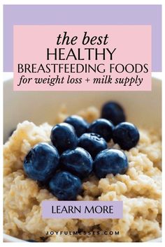 Learn the top, healthy breastfeeding foods to include in your breastfeeding diet plan to boost milk supply and lose weight safely after baby. These are the best breastfeeding foods to eat while breastfeeding to increase milk supply while helping you lose the baby  weight naturally. Get the best meal ideas for your breastfeeding and postpartum journey. These are breastfeeding superfoods, best breastfeeding snacks, and healthy eating ideas for breastfeeding moms. Lactation Snacks Increase Milk Supply, Breastfeeding Recipes, Lactation Foods, Breastfeeding Smoothie, Dieting While Breastfeeding, Breastfeeding Nutrition