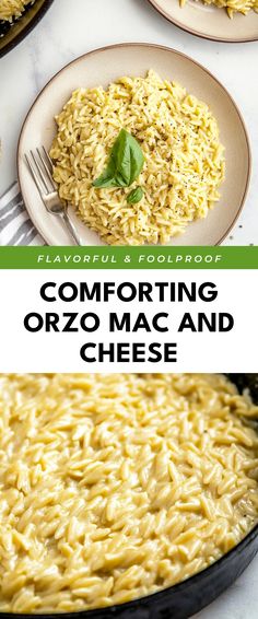 Image for Comforting Orzo Mac and Cheese Cheesy Orzo Recipes, Cheesy Orzo, Orzo Pasta Recipes, Quick Family Dinners, Gouda Cheese, Orzo Pasta, Best Comfort Food, Orzo, Mac And Cheese