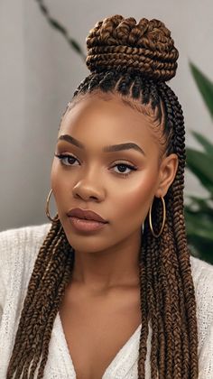 hairstyles to do with goddess box braids Goddess Box Braids With Beads, Box Braids With Beads Hairstyles, Braids With Beads Hairstyles, Box Braids With Beads, Beads Hairstyles