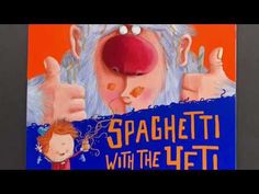 the book cover for spaghettitti with the yet