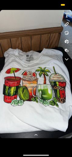 Watermelon cup shirt handmade by me Watermelon, Gender Neutral, Adult Outfits, Tops & Tees, Top Outfits, T Shirts, T Shirt, Clothes, Coupe