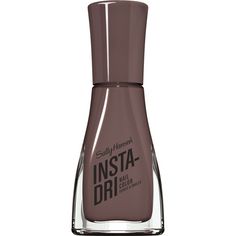 Sally Hansen Insta-Dri Nail Color 193 Slick Slate - 0.31 fl oz Sally Hansen Insta Dri Colors, National Red Wine Day, Sally Hansen Insta Dri, Dry Nails Fast, Quick Dry Nail Polish, Dry Nails Quick, Red Acrylic Nails, Dry Nail Polish, Sinful Colors