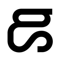 the letter b is shown in black and white