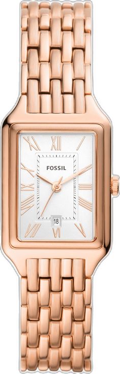 Classic Rose Gold Watch With Rectangular Dial, Elegant Rose Gold Watch Accessories With Analog Display, Rose Gold Watch Accessories With Rectangular Dial, Rose Gold Analog Watch Accessories With Rectangular Dial, Elegant Rectangular Analog Watch Accessories, Elegant Rectangular Watch With Analog Display, Classic Rectangular Watches With Date Display, Rose Gold Rectangular Watch With Metal Dial, Rectangular Rose Gold Watch With Metal Dial