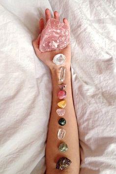 Crystal Healing, Let it Flow.. Watch it Go. You will Know.. Crystal Aesthetic, Yoga Outfits, Spiritual Crystals, Les Chakras, Rocks And Gems, Crystal Grid, Energy Crystals, Reiki Healing