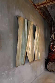 wall sculpture - sculpture - bas-relief - vent - wind - brass - vents - architecture interior - wall decor - Oxidized Maillechort Leather Art Wall, Brass Artwork, Leather Wall Art, Sculptural Wall Art, Metal Sculpture Wall Art, Wall Metal Art, Modern Metal Wall Art, Contemporary Metal Wall Art, Contemporary Wall Clock