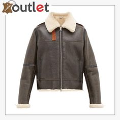 Men Dark Brown Shearling Jacket Harley Davidson Jackets Women, Brown Shearling Jacket, Women Leather Vest, Cafe Racer Leather Jacket, Gothic Jackets, Shearling Jacket Women, Studded Leather Jacket, Motorcycle Jacket Mens, Womens Jackets Casual