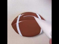 Football Themed Cookies Royal Icing, 49er Cookies Decorated, Superbowl Cookies Royal Icing, Football Cutout Cookies, Football Iced Cookies, Football Shaped Cookies, Football Stadium Cookies, Football Cookie Platter