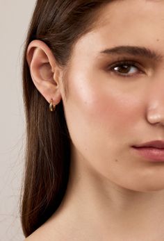 Tiny by size, but never by style! The Tiny Hoops stay true to their name; the perfect small hoops for everyday. 14k Gold or Sterling Silver Plated 0.55" Personalized Gift Cards, Mens Uggs, Hand Chain, Beauty Services, Fragrance Gift Set, Stay True, 14kt Gold, Sales Gifts, Bracelet Set