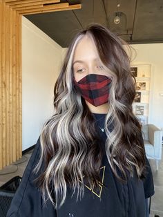 Balayage Hair Brunette With Blonde, Skunk Hair, Trendy Tiktok, Tiktok Aesthetic, Ash Blonde Hair, Beautiful Curly Hair, Balayage Hair Blonde