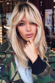 Oval Face Hairstyles, Round Face Haircuts, Layered Haircut, Fringe Hairstyles, Haircuts For Long Hair