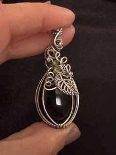 This a handmade Onyx pumpkin in Sterling Silver wire. It's perfect add to your Jewelry collection for fall.  Pendant comes with a complimentary stainless steel chain and a gift box ready for gifting.  All of my pieces are made with high quality wire from Riogrande. These are not costume pieces that will chip away or rust over time. They will last forever if taken care of, which is why I include a free polishing cloth with every order. Quality is very important to me! If you have any questions, I Thanksgiving Jewelry, Necklace For Her, Fall Jewelry, Jewelry Pendant, Jewelry Silver, Steel Chain, Stainless Steel Chain, Silver Wire, Pendant Jewelry