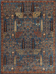 Size - 5'0 x 6'10 feet Design - Traditional Rug Quality - 40/40 Material - Wool , Vegan dye Origin - Afghanistan, Pakistan 5x7 Blue Tree of Life Floral Rug - Traditional Afghan Hand Knotted Rug - Area Rug - Rug for Bedroom - Rug for Living Room Rug For Bedroom, Blue Tree, Rug For Living Room, Hand Knotted Rug, Traditional Rug, Knotted Rug, Floral Rug, Traditional Rugs, Bedroom Rug