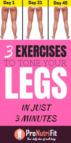 three exercises to tone your legs in just 3 minutes info for the day and night