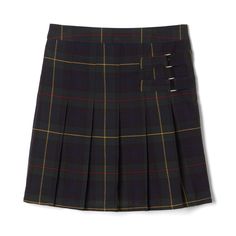 From school days to basketball games to whatever's next. This plaid skirt is a simple style with thoughtful details, like built-in knit shorts and an adjustable waist. It's made with smooth Wrinkle No More suit fabric. French Toast School Uniforms, Girls School Uniform, Plaid Skort, Preppy Plaid, Scooter Girl, Skirts For Kids, Girls School, Kids Pattern, Suit Fabric