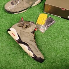 Air Jordan 6 Retro Travis Scott Cactus Jack Size 10.5 Mens Shoes Brand New With Box Casual Jordan Shoes For Outdoor, Casual Jordan Shoes With Translucent Outsole, Travis Scott Jordan 1, Jordan Retro 10, Travis Scott Cactus Jack, Air Jordan 6 Retro, Red Jordans, Branded Shoes For Men, Nike Air Jordan 6