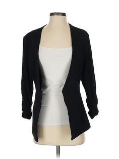 Lemon Tart Blazer Size: Small Jackets & Outerwear - used. 65% RAYON, 30% COTTON, 5% SPANDEX | Lemon Tart Blazer Jacket: Black Jackets & Outerwear - Size Small Black Jackets, Lemon Tart, Black Blazer, Black Jacket, Outerwear Jackets, Blazer Jacket, Tart, Lemon, Jackets For Women