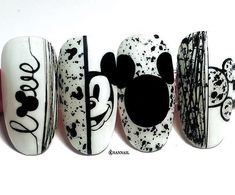 Kutek Disney, Easter Nail, Nail Drawing, Nail Art Disney, Nail Art Designs Videos