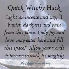 Enchanting An Object Spell, Sweet Gum Balls Witchcraft, Pagan Solstice, Cleansing Space, Smudging Prayer, Witch Spells, Good Luck Spells, Witchy Tips, Spells For Beginners