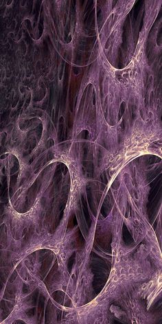 an abstract purple background with swirls and bubbles