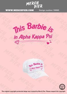 this barbie is in aloh kappa psi by merchir pie