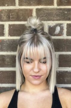 Hairstyles For Blonde Hair, Blonde Hair Short Hair, Short Hair Looks, Blonde Hair Short, Short Blonde Hairstyles, Bob Pixie, Pixie Wig, Blonde Hair With Bangs, Hairstyles Blonde