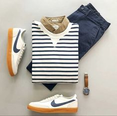 Husky Mens Fashion, Men Outfits Summer, Mens Clothing Guide, Look Nike, Smart Casual Menswear, Mens Smart Casual Outfits, Mens Casual Outfits Summer, Men Nike, Men Stylish Dress