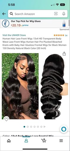 Skims Outfit, Amazon Wigs, Amazon Hair, Best Human Hair Wigs, Aliexpress Hair, Weave Ponytail Hairstyles, Frontal Wig Hairstyles, Loose Waves Hair, Girl Braided Hairstyles