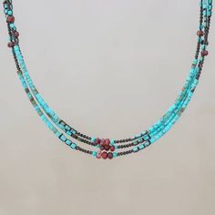 Turquoise Jewelry Necklace, Nice Necklaces, Eclectic Jewelry, Gift Catalog, Bead Necklaces, Southwest Jewelry, Basic Jewelry, Jewelry Cabinet, Turquoise Bead Necklaces