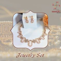 Add a touch of grace to your look with this exquisite and delicate jewellery set from Swastik Jewellers. Perfect for every moment!✨ Discover our stunning jewelry collection now. Don't miss out, shop today! 💍✨ [ Jewellery, Fashion, Traditional, Weddings, Gold, Silver] #swastikjewellers #jewelry #fashion #jewellery #handmade #accessories #necklace #gold #style #silver #jewelrydesign #luxury #reels #explore