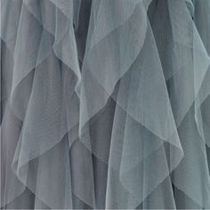 Never Worn! Allegro Ruffle Tulle Midi Skirt - Grey Blue - Extra Small Grey Tulle Skirt, Tulle Midi Skirt, Gray Skirt, Grey Blue, Tulle Skirt, Blue Grey, Midi Skirt, Womens Skirt, Color Blue