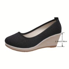 Material:FabricHeel Type:Platform HeelToe Style:Closed ToeSpecial Features:BreathablePatterned:Solid colorAll-season:FallHeel Hight:Mid HeelItem ID:GD14238 Casual Wedge Sandals With Platform And Pointed Toe, Casual Fabric Heels With Round Toe, Casual Fabric Wedge Heels, Black Fabric Heels With Round Toe, Fall Heels, Casual Wedges, Linen Casual, Hot Dress, Womens Clothing Sizes