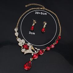 Bridal Wedding Jewelry Set / Peacock Necklace Earring Set – Gofaer Finds store! Red Peacock Design Jewelry For Wedding, Elegant Red Necklace With Peacock Design, Elegant Red Jewelry With Peacock Design, Peacock Necklace, Wedding Jewelry Set, Womens Jewelry, Wedding Bridal Jewellery, Wedding Jewelry Sets, Bridal Jewelry Sets