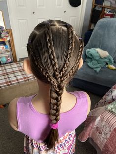 Girls Hairdos, Easy Little Girl Hairstyles, Heart Hair, Baby Girl Hair, Baby Girl Hairstyles