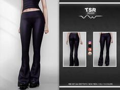 the sims 4 Sims 4 Cc Thigh Slider, Sims 4 High Waisted Pants, Sims 4 Cc Flare Leggings, Ts4 Cc Bottoms, Sims Cc Clothes Baddie, Sims 4 Rick Owens, Sims 4 Pants Cc Female, Sims 4 Cc Low Rise Jeans, Sims4 Pants