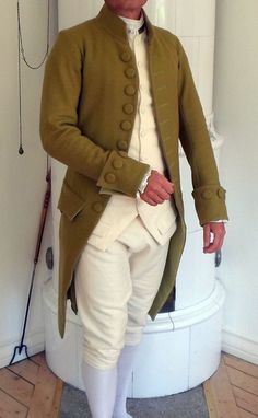 Tailcoat Suit, Hamilton Cosplay, Mens Evening Wear, Hamilton Costume, 18th Century Mens Fashion, Costume For Men, Uniform Costume, 18th Century Dress, 18th Century Costume