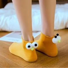 footies with black pom poms - Google Shopping Big Eyes Women, Autumn Socks, Women Socks Fashion, Coffee Fashion, Girls Heels, Sock Animals, Lace Garter, January 9, Women Socks