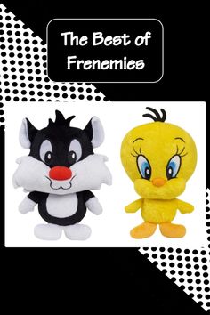 two stuffed animals with the words, the best of fremlies