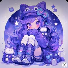 Seni Korea, Images Kawaii, Anime Drawing Books, Chibi Anime Kawaii, Cute Galaxy Wallpaper, Cute Anime Chibi, Dessin Adorable, Cute Little Drawings