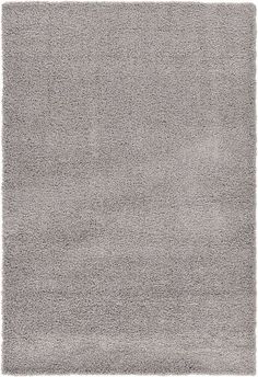 a gray rug is shown with white trim on the bottom and bottom part of it